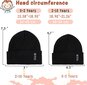 Laste müts AHAHA, must, suurus S hind ja info | Poiste mütsid, sallid, kindad | kaup24.ee
