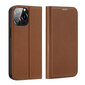 Dux Ducis Skin X2 iPhone 14 Pro Max with magnetic flap brown цена и информация | Telefoni kaaned, ümbrised | kaup24.ee