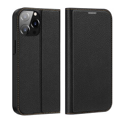 Dux Ducis Skin X2 iPhone 14 Pro Max magnetic flip Black цена и информация | Чехлы для телефонов | kaup24.ee