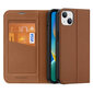 Dux Ducis Skin X2 iPhone 14 Max with magnetic flap brown hind ja info | Telefoni kaaned, ümbrised | kaup24.ee