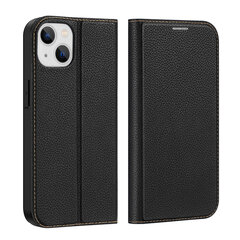 Dux Ducis Skin X2 iPhone 14 with magnetic flap Black цена и информация | Чехлы для телефонов | kaup24.ee