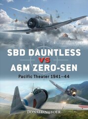 SBD Dauntless vs A6M Zero-sen: Vaikse ookeani teater 1941–44 hind ja info | Ühiskonnateemalised raamatud | kaup24.ee