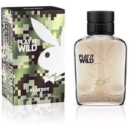 Tualettvesi meestele Playboy Play It Wild EDT, 60 ml цена и информация | Meeste parfüümid | kaup24.ee