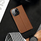 Dux Ducis Skin X2 iPhone 14 Pro with magnetic flap brown hind ja info | Telefoni kaaned, ümbrised | kaup24.ee