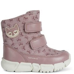 GEOX детские розовые ботинки для девочек FLEXYPER AB BOOTIES цена и информация | Детские сапоги | kaup24.ee