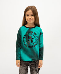 Футболка Gulliver для девочки, зеленая цена и информация | Рубашки для девочек | kaup24.ee
