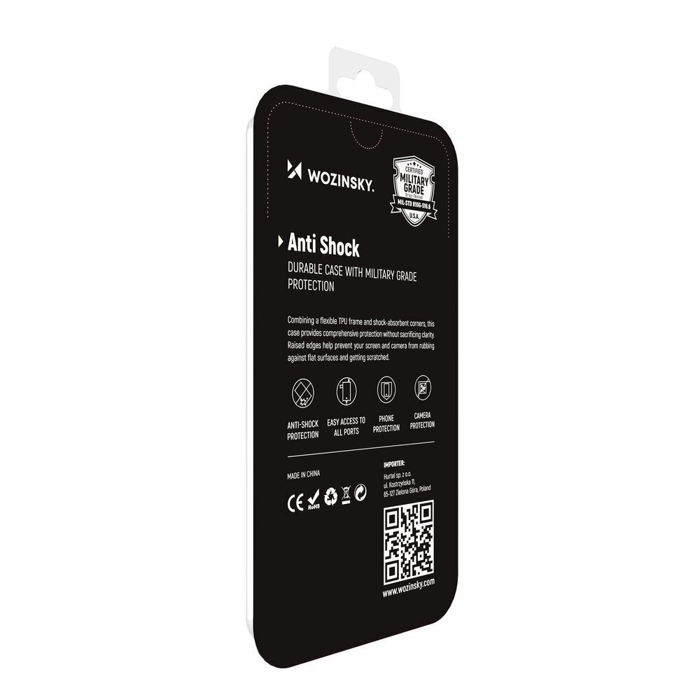 Wozinsky Anti Shock Xiaomi redmi Note 11E /Redmi 10 5G / redmi 10 Prime+ 5G / Poco M4 5G Armor läbipaistev hind ja info | Telefoni kaaned, ümbrised | kaup24.ee