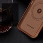 Dux Ducis Naples iPhone 14 Pro magnetic leather MagSafe brown hind ja info | Telefoni kaaned, ümbrised | kaup24.ee