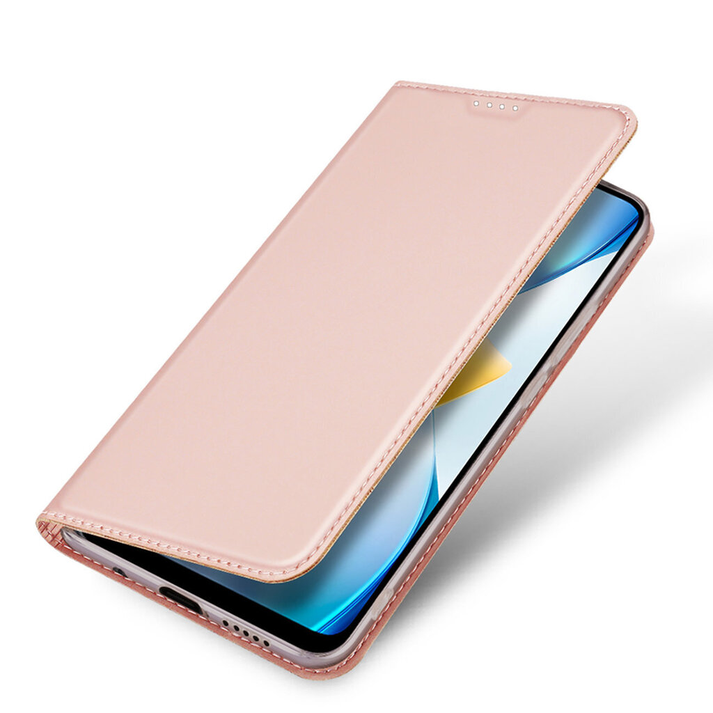 Dux Ducis Skin Pro Xiaomi Poco C40 Flip Card Wallet Stand pink hind ja info | Telefoni kaaned, ümbrised | kaup24.ee