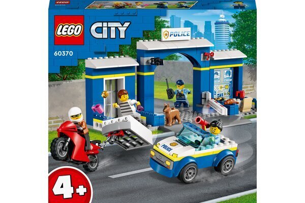 60370 LEGO® City Politsei tagaajamine цена и информация | Klotsid ja konstruktorid | kaup24.ee