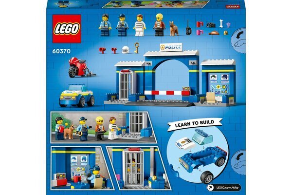 60370 LEGO® City Politsei tagaajamine цена и информация | Klotsid ja konstruktorid | kaup24.ee