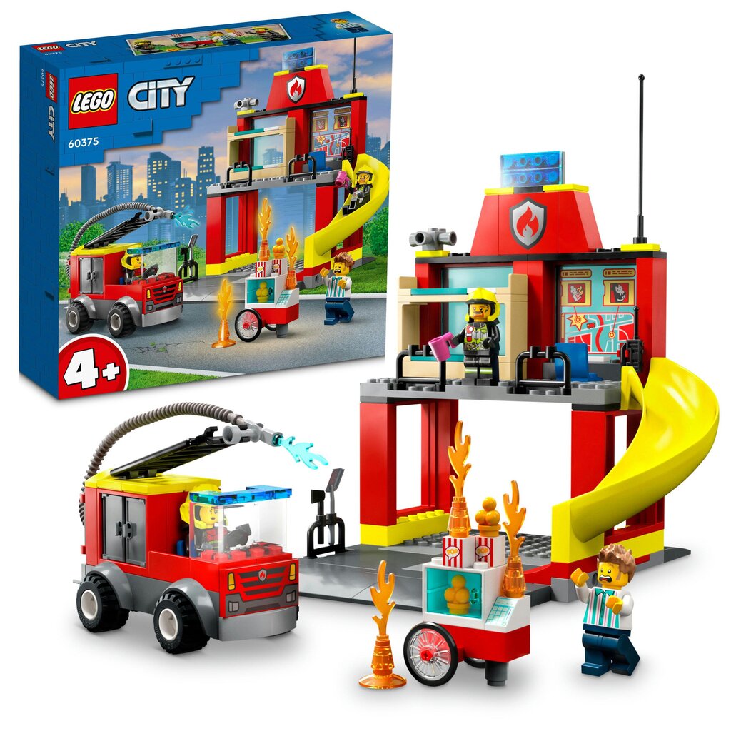 60375 LEGO® City Pääste- ja tuletõrjeauto hind ja info | Klotsid ja konstruktorid | kaup24.ee