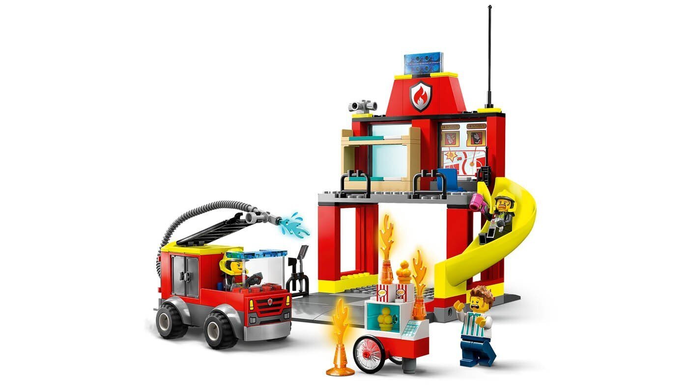 60375 LEGO® City Pääste- ja tuletõrjeauto hind ja info | Klotsid ja konstruktorid | kaup24.ee