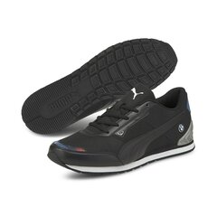 Spordijalatsid meestele Puma BMW MMS Track Racer Puma Must Puma 30687201, mustad hind ja info | Spordi- ja vabaajajalatsid meestele | kaup24.ee