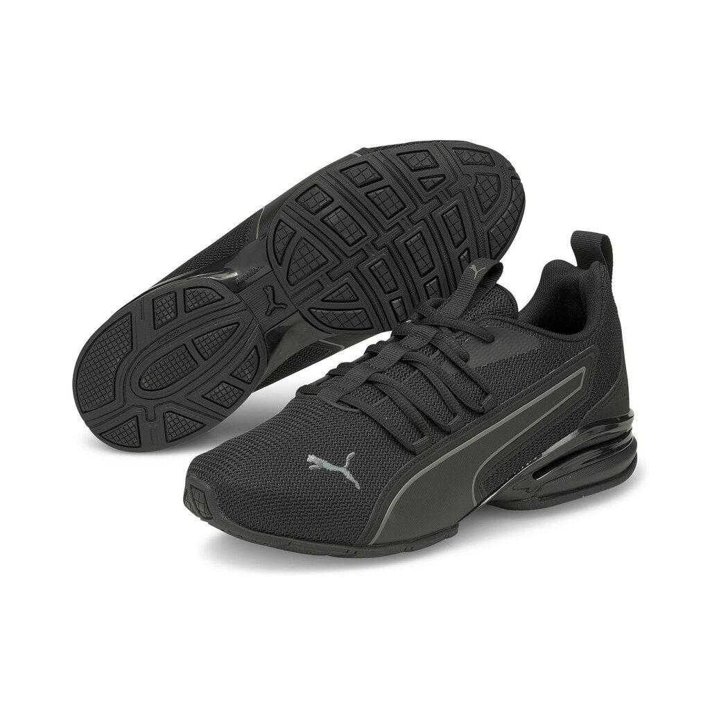 Spordijalatsid meestele Puma Axelion NXT Puma Black 19565604, mustad цена и информация | Spordi- ja vabaajajalatsid meestele | kaup24.ee