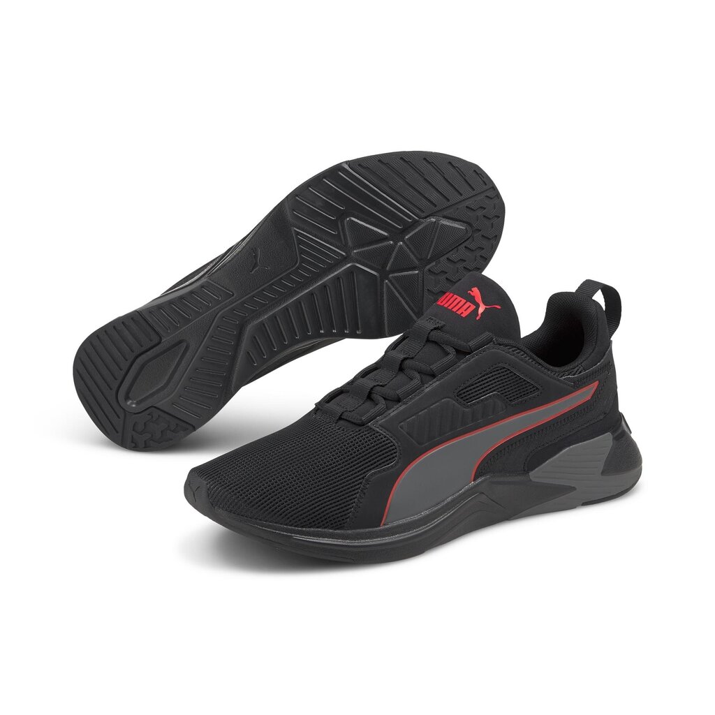 Spordijalatsid meestele Puma Disperse XT Meeste Puma Black Poppy 19372812, mustad цена и информация | Spordi- ja vabaajajalatsid meestele | kaup24.ee