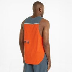 T-särk meestele Puma Train Everfresh Tank Cherry Tomato 52152225, oranž цена и информация | Мужские футболки | kaup24.ee