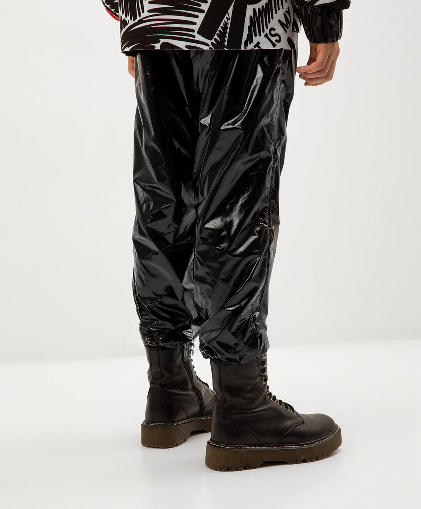 Gulliver püksid tüdrukutele, elastse vöökohaga, musta värvi цена и информация | Tüdrukute retuusid, püksid | kaup24.ee