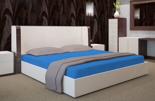 Kummiga voodilina Jersey, 90x200 cm, sinine I цена и информация | Простыни | kaup24.ee