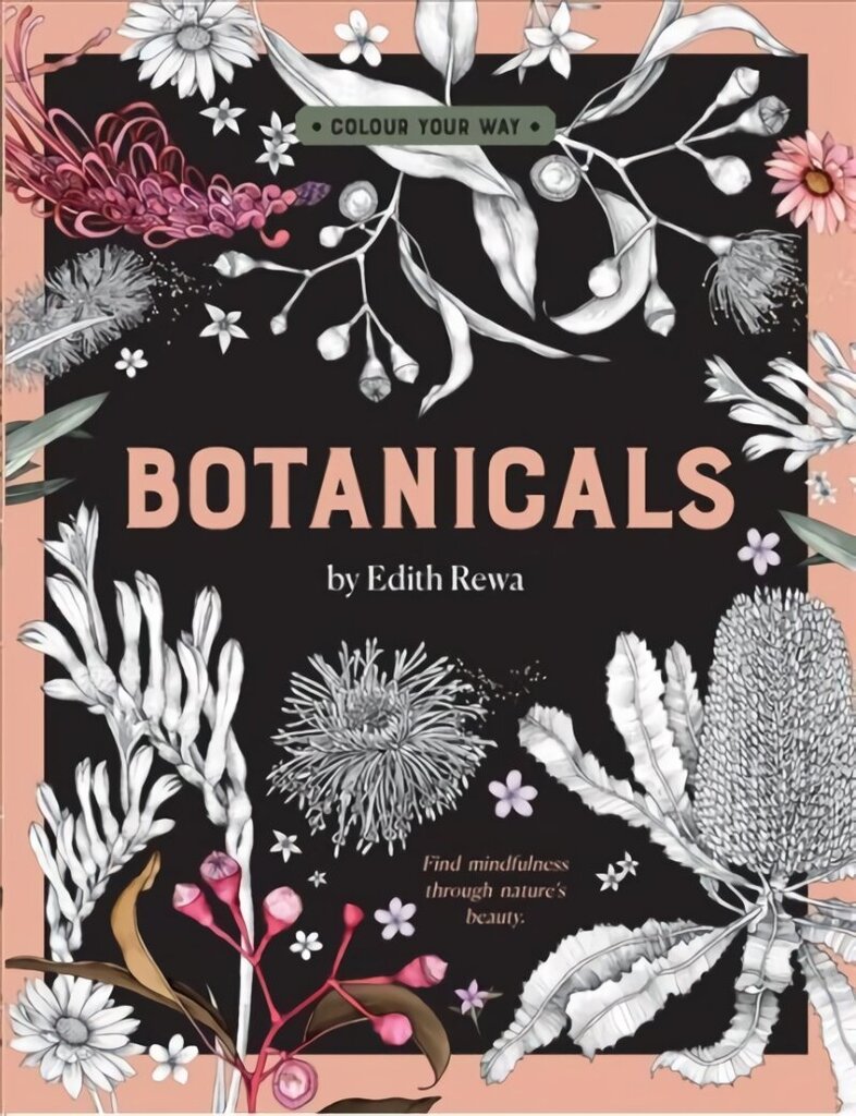 Botanicals by Edith Rewa: A Colouring Book First Edition, Paperback цена и информация | Kunstiraamatud | kaup24.ee