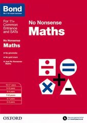 Bond: Maths: No Nonsense: 7-8 years, 7-8 years hind ja info | Noortekirjandus | kaup24.ee