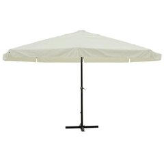 Уличный зонт, белый цена и информация | Зонты, маркизы, стойки | kaup24.ee