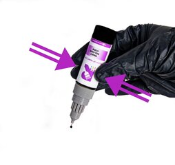 Корректор краски + лак Nissan Teana Dark violet LAA цена и информация | Автомобильная краска | kaup24.ee