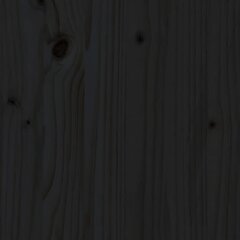 vidaXL öökapp, must, 40 x 35 x 61,5 cm, männipuit цена и информация | Прикроватные тумбочки | kaup24.ee