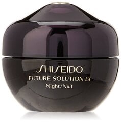 Kortsudevastane öökreem Shiseido Future Solution LX 50 ml цена и информация | Кремы для лица | kaup24.ee