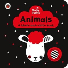 Baby Touch: Animals: a black-and-white book hind ja info | Väikelaste raamatud | kaup24.ee