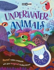 Hide-and-Seek Underwater Animals hind ja info | Väikelaste raamatud | kaup24.ee