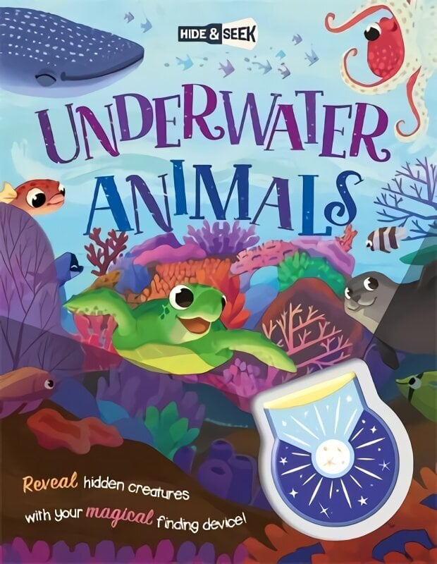 Hide-and-Seek Underwater Animals цена и информация | Väikelaste raamatud | kaup24.ee