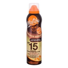 Malibu Continuous Spray SPF15 päikesekaitsesprei 175 ml цена и информация | Кремы от загара | kaup24.ee