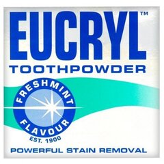 Очищающий зубной порошек Eucryl Freshmint 50 г цена и информация | Для ухода за зубами | kaup24.ee