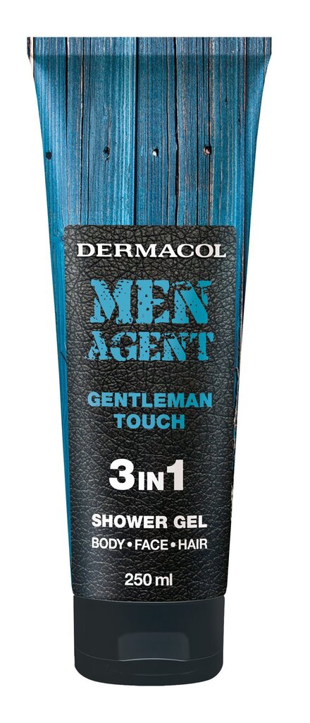 Dušigeel Dermacol Gentleman touch 3 in 1 meestele 250 ml цена и информация | Dušigeelid, õlid | kaup24.ee