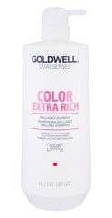 Шампунь для окрашеных волос Goldwell Color Extra Rich, 1000 мл цена и информация | Шампуни | kaup24.ee