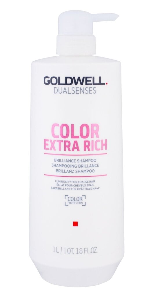 Šampoon Goldwell Color Extra Rich Brilliance Shampoo 1000ml hind ja info | Šampoonid | kaup24.ee