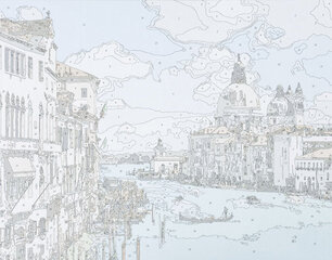 Maalimine numbrite järgi "Veneetsia", 40x50, C 89777 hind ja info | Maalid numbri järgi | kaup24.ee