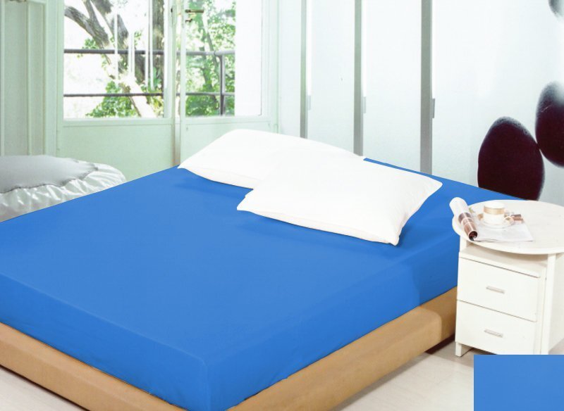 Mikrofiibrist voodilina 200x220 cm, sinine hind ja info | Voodilinad | kaup24.ee