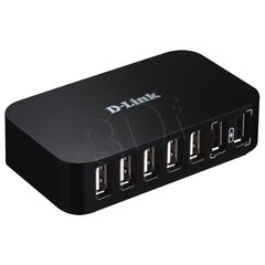 DLINK 7xUSB2.0 7port USBHub цена и информация | Адаптеры и USB-hub | kaup24.ee