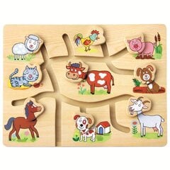 Mäng "Leia farmiloomale õige pea" hind ja info | Imikute mänguasjad | kaup24.ee
