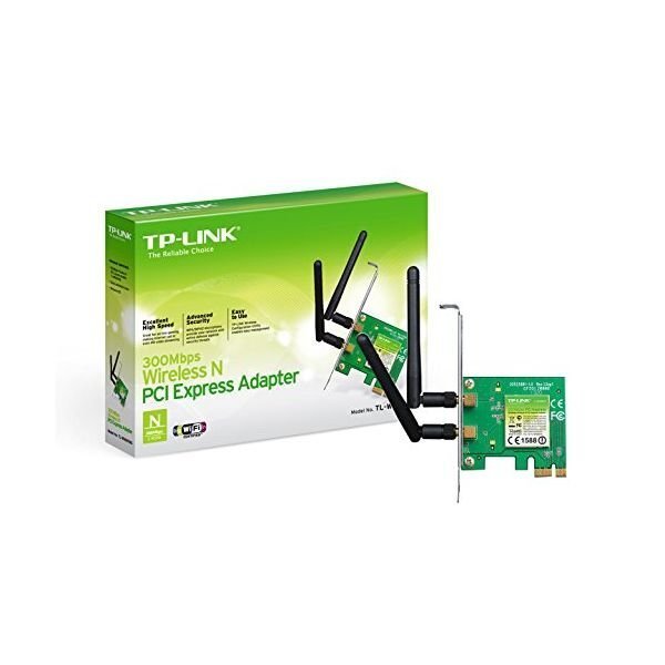 TP-LINK 300MBit/s WLAN-N PCI Express-Adapter Atheros-Chipsatz 2T2R 2,4GHz 802.11b/g/n 2 removeable antennas hind ja info | Ruuterid | kaup24.ee