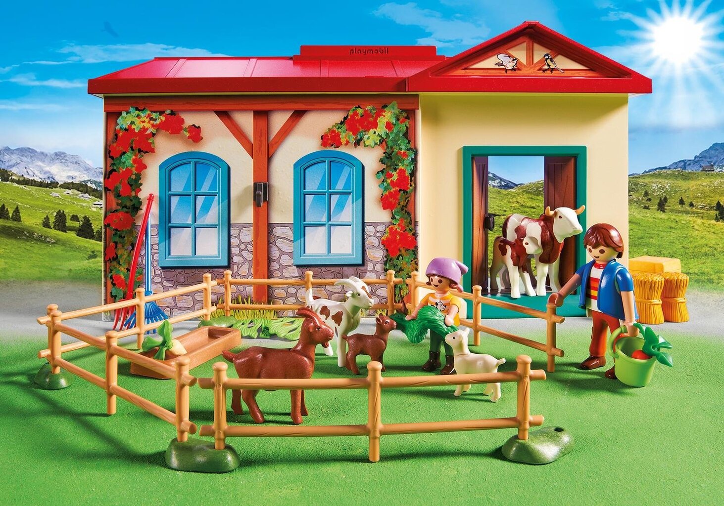 4897 PLAYMOBIL® Kaasaskantav talu hind ja info | Klotsid ja konstruktorid | kaup24.ee