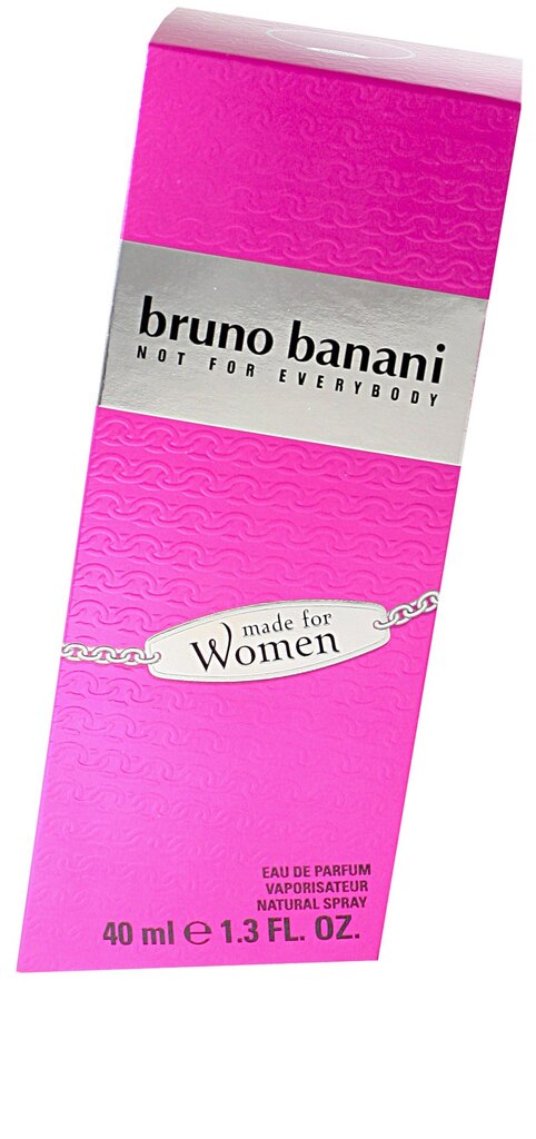 Parfüümvesi Bruno Banani Made for Women EDP naistele 40 ml hind ja info | Naiste parfüümid | kaup24.ee