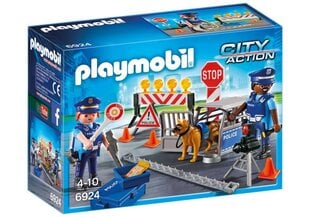 6924 PLAYMOBIL® City Action, Politseijaoskond цена и информация | Конструкторы и кубики | kaup24.ee