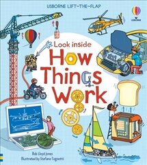 Look Inside How Things Work hind ja info | Väikelaste raamatud | kaup24.ee