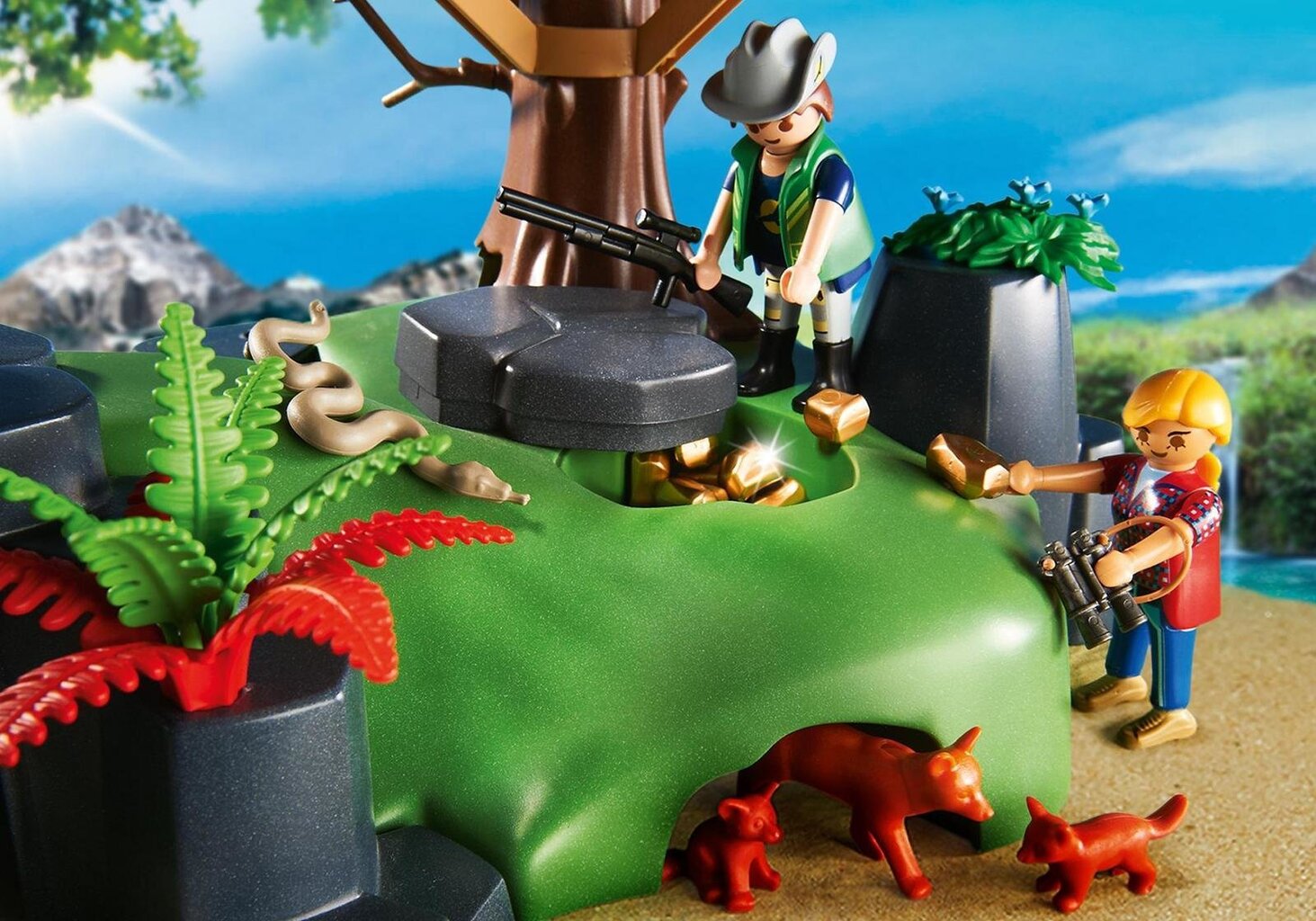 5557 PLAYMOBIL® Wild Life Seiklusmaja puu otsas цена и информация | Klotsid ja konstruktorid | kaup24.ee