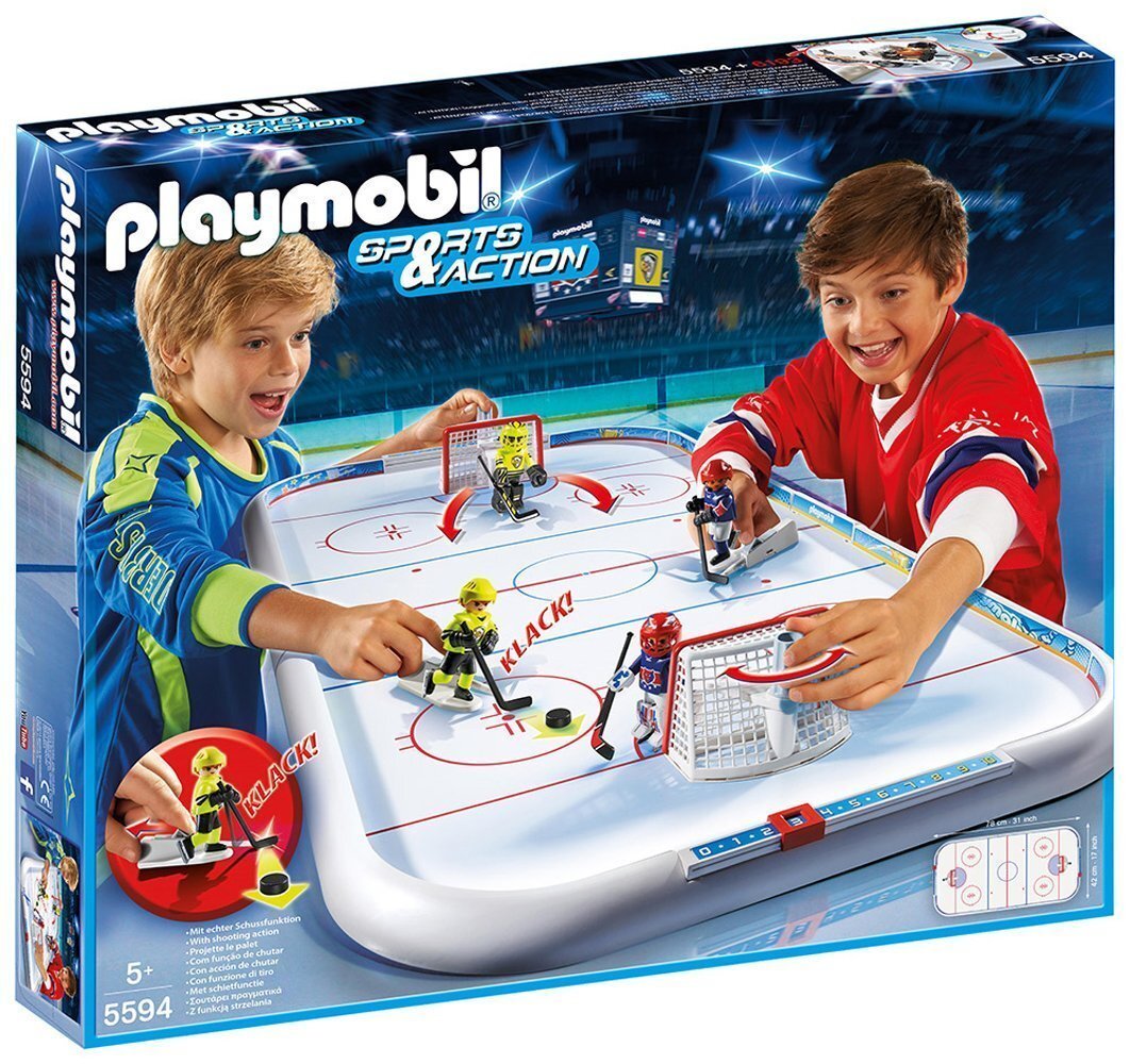 5594 PLAYMOBIL® Sports and Actions Jäähkoi areen hind ja info | Klotsid ja konstruktorid | kaup24.ee