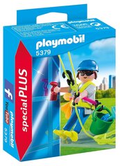 5379 PLAYMOBIL® Special Plus Aknapuhastaja цена и информация | Конструкторы и кубики | kaup24.ee