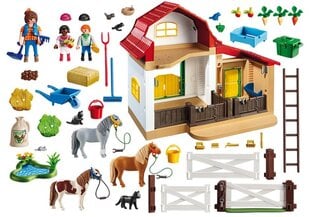 6927 PLAYMOBIL® Country Poni farm hind ja info | Kokkupandavad mänguasjad | kaup24.ee